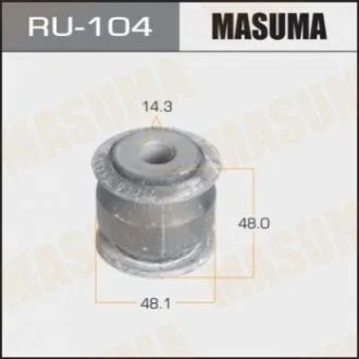 Сайлентблок задньої поперечної тяги Nissan Patrol (-10) (RU-104) MASUMA Masuma RU104