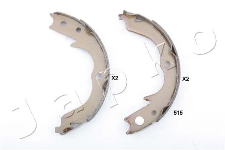 Колодки стоянкового гальма Mitsubishi Outlander II (06-)/Subaru Forester, Impreza (08-) JAPKO 55515