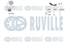 К-кт. ремінь + ролик Audi A3,Skoda Fabia II,Octavia II,SuperB II,Caddy III,CC,Golf VI,Passat 1.6/2.0TD 05- RUVILLE 570064 (фото 2)