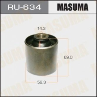Сайлентблок заднего продольного рычага Toyota Land Cruiser (07-) Masuma RU634