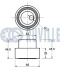 FIAT Натяжной ролик Croma / Tipo/Lancia Dedra,Thema 1,3-2,0 RUVILLE 540030 (фото 2)