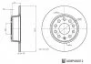 Диск гальм. задн. VW T-ROC BLUE PRINT ADBP430012 (фото 3)