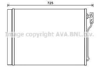 Радиатор кондиционера AVA AVA COOLING BWA5435D