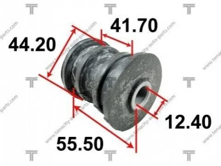 Сайлентблок рычага nissan (00-07) x-trail TENACITY AAMNI1016