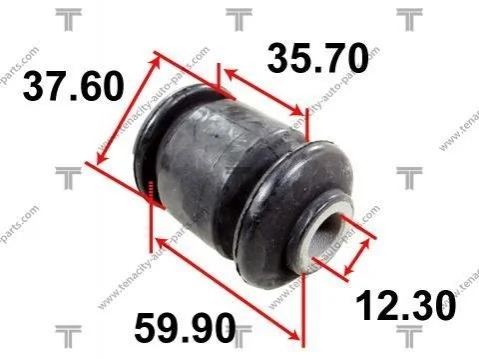 Сайлентблок рычага mitsubishi (93-96) lancer TENACITY AAMMI1008 (фото 1)