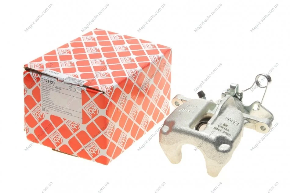 FEBI CITROEN Гальмівний супорт лів. JUMPY (VF7) 2.0 HDi 140 07-16, PEUGEOT EXPERT TEPEE 2.0 HDi 130 11-, FIAT SCUDO 2.0 D Multijet 07-16 FEBI BILSTEIN 178123 (фото 1)