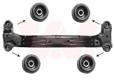 Підрамник задній HYUNDAI TUCSON тільки 2WD (вир-во) Van Wezel 8257629