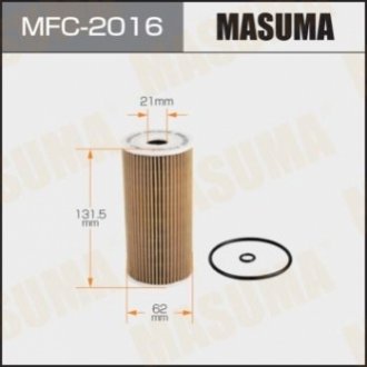 Фильтр масляный KIA SORENTO III Masuma MFC2016 (фото 1)
