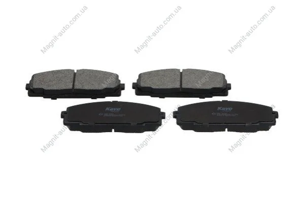 PARTS TOYOTA Гальмівні колодки передні.Dyna 2.5/3.0D 01- KAVO KBP-9124 (фото 1)