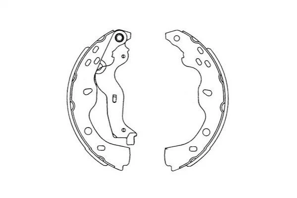 PARTS SUZUKI щоки гальм SX4 06- KAVO KBS-8914 (фото 1)