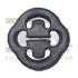 FISCHER кріплення глушника універсальн. (овальна) VW, ваз (мат. EPDM) Fischer Automotive One (FA1) 113-704 (фото 1)