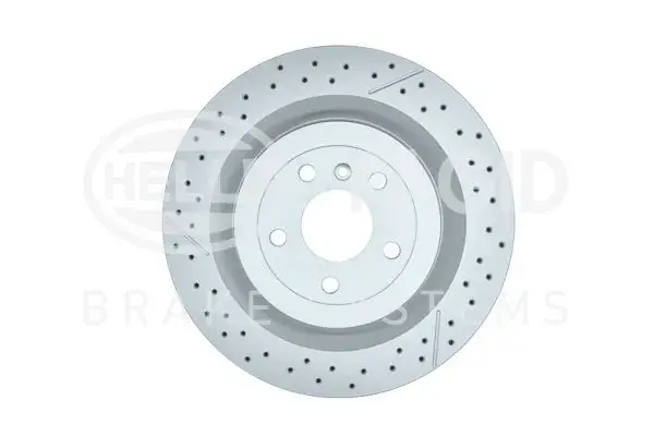 Диск гальмівний PRO High Carbon задній на MB GLE, GLS 2015-2019 HELLA 8DD 355 132-461 (фото 1)
