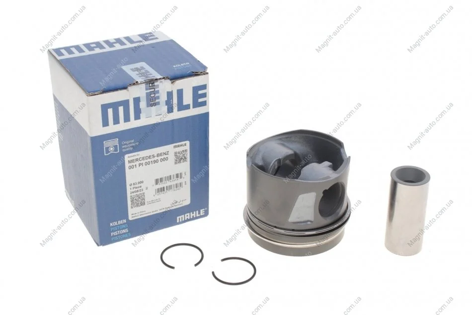 Поршень MB Sprinter 3.0CDI (OM642.884/OM642.896/OM642.898/OM642.899) 06- (83mm/STD) (cyl.4-6) MAHLE / KNECHT 001 PI 00190 000 (фото 1)