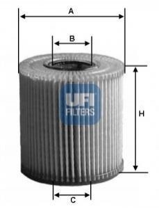 Масляний фільтр UFI 25.081.00 (фото 1)