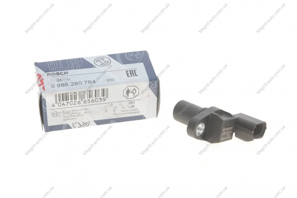 ДАТЧИК КУЛАЧКОВОГО ВАЛУ BOSCH 0 986 280 764 (фото 1)