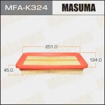 Фільтр повітряний (MFA-K324) MASUMA Masuma MFAK324 (фото 1)