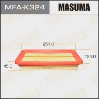 Фільтр повітряний (MFA-K324) MASUMA Masuma MFAK324