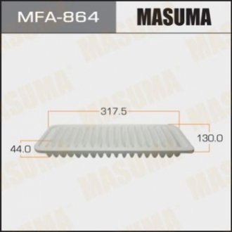 Фильтр воздушный MITSUBISHI CARISMA (DA_) 1.9 DI-D (00-06) Masuma MFA864 (фото 1)