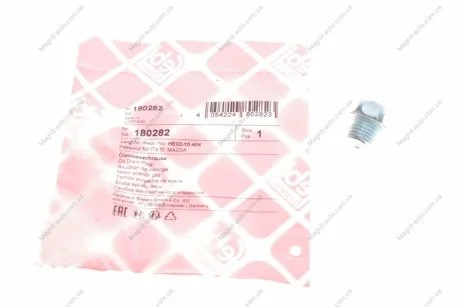 Пробка зливу мастила FEBI BILSTEIN 180282