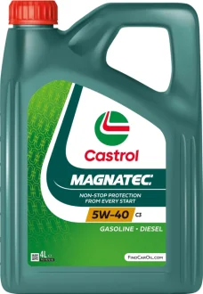 Фото 1 - 4л MAGNATEC 5W-40 C3 Олива синт. ACEA C3, API SN, BMW Longlife-04, Renault RN0700 / RN0710, Fiat 9.55535-S2 CASTROL 15F624 4л MAGNATEC 5W-40 C3 Олива синт. ACEA C3, API SN, BMW Longlife-04, Renault RN0700 / RN0710, Fiat 9.55535-S2 CASTROL 15F624 (фото 1)