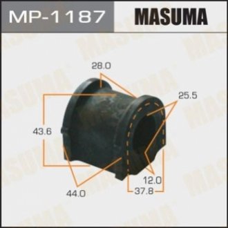 Втулка стойки стабилизатора передн COLT Z31A, Z34AMITSUBISHI COLT 2004-2012 (MP1 Masuma MP1187 (фото 1)