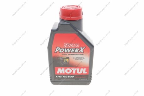 Олія для 4-х тактних двигунів п/синтетична /Tekma Power X 10W30 1L/111573 Motul 835001