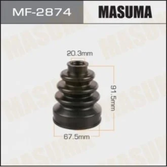 Пыльник ШРУСа HONDA CIVIC VIII (05-12), HONDA JAZZ II, HONDA CIVIC VII Masuma MF2874