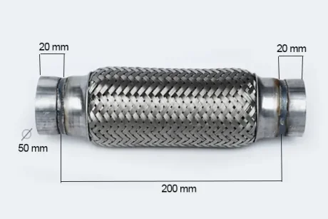 Гофра глушника 50*200 мм ASAM 33745