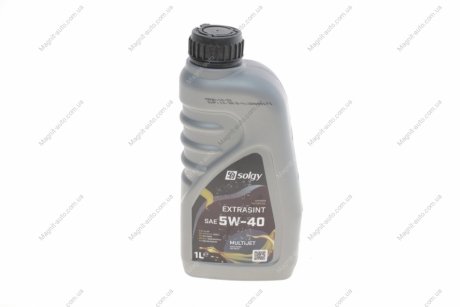 Олива моторна EXTRASINT SAE 5W-40 MULTIJET (1 L) Solgy 504012