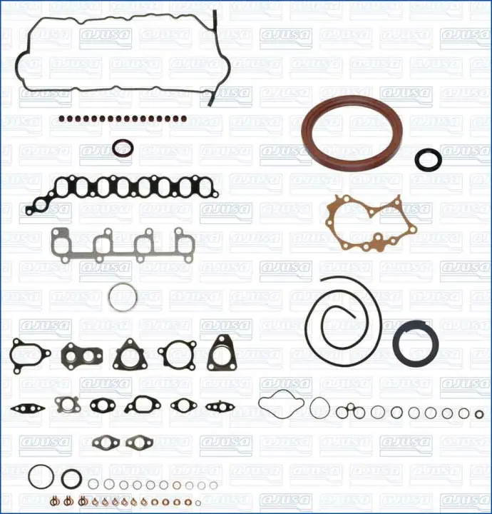 TOYOTA Комплект прокладок двигуна AVENSIS 2.0 D-4D 03-08, COROLLA 2.0 D-4D 02-06, RAV 4 II 2.0 D 4WD 01-05 AJUSA 51021100 (фото 1)