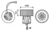 Вентилятор обігрівача салону BMW 5 F10 (09-), 7 F01 (08-) AVA AVA COOLING BW8539 (фото 1)