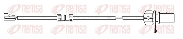 Датчик гальм колод. AUDI A6 18- REMSA 001190 (фото 1)