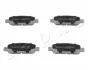 Тормозные колодки задние диск. Subaru Forester, Impreza, Legacy (99-15) JAPKO 51702 (фото 1)
