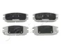 Тормозные колодки задние диск. Hyundai Terracan (HP) (01-08) JAPKO 51H03 (фото 1)