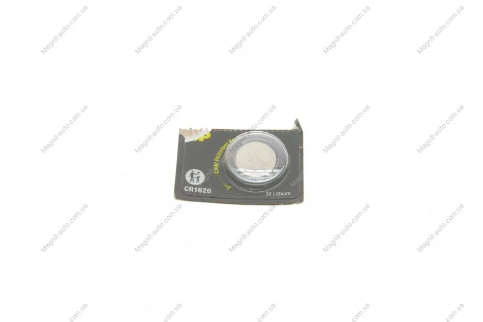 Батарейка дискова Lithium Button Cell 3.0V CR1620-7U5 літієві GP 4891199063886 (фото 1)