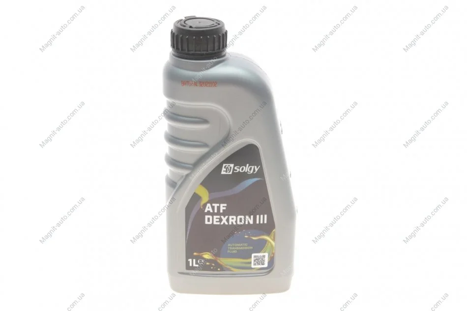 Олива трансмісійна ATF DEXRON III (1 L) Solgy 504004 (фото 1)