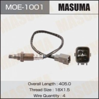 Датчик кислорода (лямбда-зонд) PRIUS, LS460 / 1NZFXE, 1URFSE (MOE-1001) Masuma MOE1001 (фото 1)