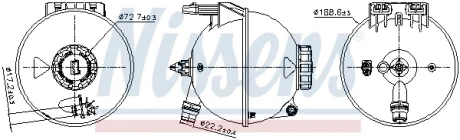 Розширювальний бачок NISSENS 996309