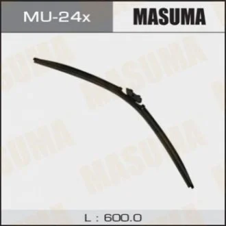 Щітка склоочисника 600 мм безкаркасна (24") (DNTL 1.1) (MU-24x) MASUMA Masuma MU24x