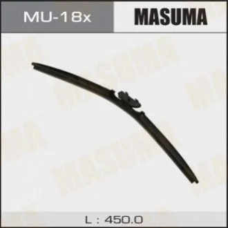 Щітка склоочисника 450 мм безкаркасна (18") (DNTL 1.1) (MU-18x) MASUMA Masuma MU18x
