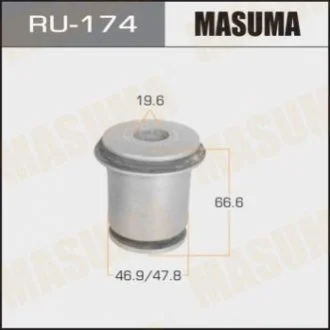 Сайлентблок Prado /#ZJ9#/ Surf /#ZN185/ передній нижній RR (RU-174) MASUMA Masuma RU174