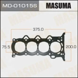 Прокладання ГБЦ (MD-01015S) MASUMA Masuma MD01015S