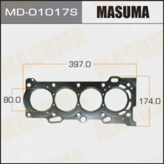 Прокладання ГБЦ (MD-01017S) MASUMA Masuma MD01017S