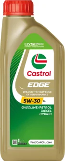 Масла моторные 5W-30 Castrol EDGE LL ACEA C3, VW 504 00/507 00, 1л, синт. CASTROL 15F7DA