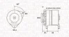 Генератор FORD FIESTA II -93 MAGNETI MARELLI 063735060010 (фото 1)