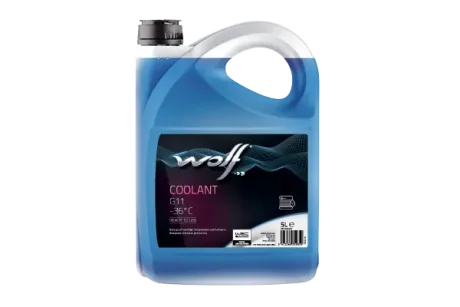 COOLANT G11 -36°C 5Lx4 - NEW Wolf 1052659