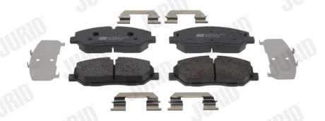 JURID HYUNDAI гальмівні колодки передн. H350 2.5 CRDI 15- Jurid 574145J