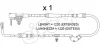LAND ROVER Датчик зносу гал. колодок DISCOVERY SPORT 2.0 14- CIFAM SU.386 (фото 1)