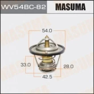 Термостат WV54BC-82 HYUNDAI SANTA FE III (WV54BC-82) Masuma WV54BC82