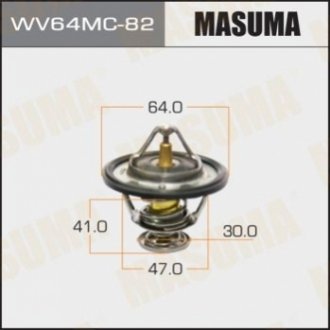 Термостат WV64MC-82 HYUNDAI TUCSON (WV64MC-82) Masuma WV64MC82 (фото 1)